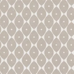 Ovaal Tafelzeil Abstracte Ovaaltjes Taupe