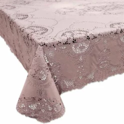 Tafelkleed Buiten Vinyl Oud Roze 152x228cm