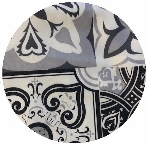 Rond Tafelkleed 180cm Spaanse Tegels 1 Rond Tafelkleed 180cm Spaanse Tegels