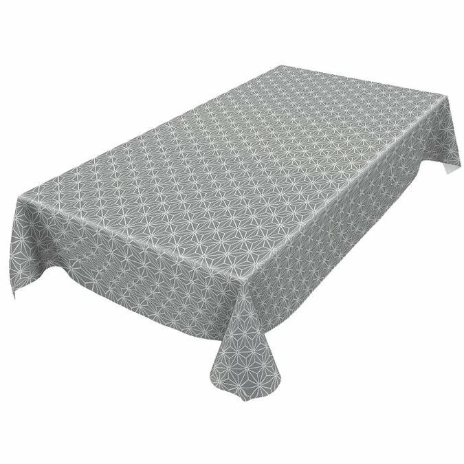 Ovaal Tafelzeil Ice Grijs 2 Ovaal Tafelzeil Ice Grijs - Afbeelding 2
