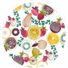 Rond Tafelzeil Happy Fruit (140cm)