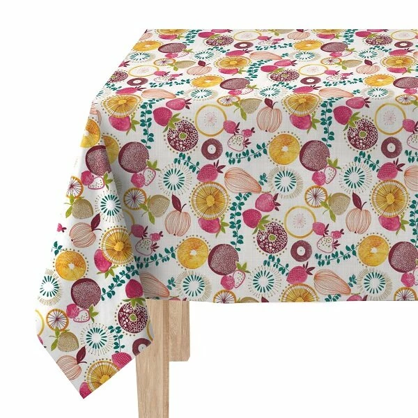 Ovaal Tafelzeil Happy Fruit 2 Ovaal Tafelzeil Happy Fruit - Afbeelding 2