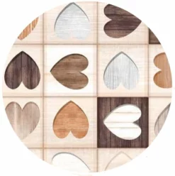 Rond Tafelzeil Country (140cm)