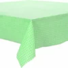 Papieren Tafelkleed Ruitjes Groen