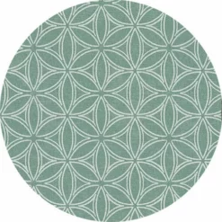 Groot Rond Tafelzeil Orbit Groen (160cm)