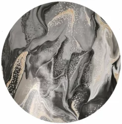 Rond Tafelzeil Marmer Romeo (140cm)