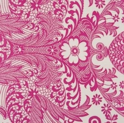 Rond Mexicaans Tafelzeil Paraiso Roze (120cm) 2 Rond Mexicaans Tafelzeil Paraiso Roze (120cm) - Afbeelding 2