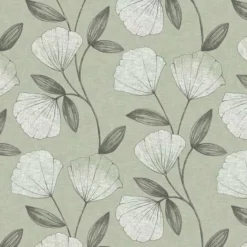 Rond Tafelzeil Klaproos Oudgroen (140cm) -Hiptafelzeil Winkel 1952456409