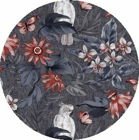 Rond Doorzichtig Tafelzeil Kruidenplant (140cm) 2 Rond Doorzichtig Tafelzeil Kruidenplant (140cm) - Afbeelding 2