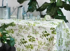 Rond Doorzichtig Tafelzeil Kruidenplant (140cm) 5 Rond Doorzichtig Tafelzeil Kruidenplant (140cm) -Hiptafelzeil Winkel 1952456760