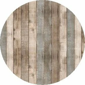 Rond Tafelzeil Woody (140cm) 1 Rond Tafelzeil Woody (140cm)