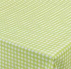 Ovaal Tafelzeil Ruitje Groen Paty