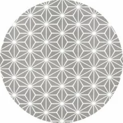 Rond Tafelzeil Chess Gris (ca. 140cm)