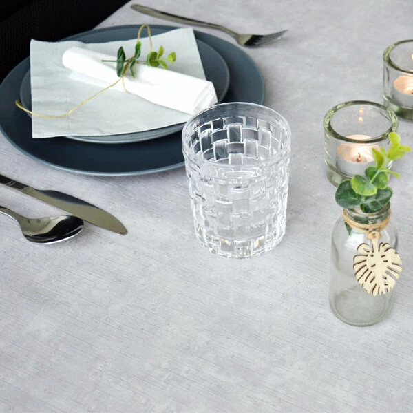 Ovaal Tafelzeil Betonlook 2 Ovaal Tafelzeil Betonlook - Afbeelding 2