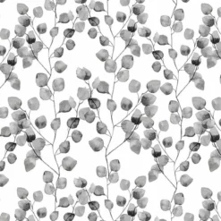 Ovaal Tafelzeil Bladeren Grijs/wit -Hiptafelzeil Winkel 1956236931