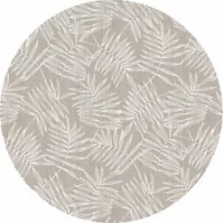 Rond Tafelzeil Bamboe Taupe (140cm)