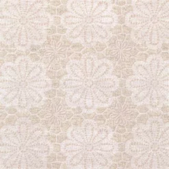 Rond Tafelzeil Vintage Bloemen Beige (ca. 137cm) -Hiptafelzeil Winkel 1956311376