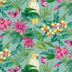 Ovaal Tafelzeil Papegaai Tropical Groen