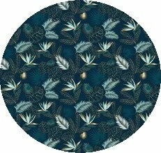 Rond Tafelzeil Paradijsvogelbloemen(140cm)