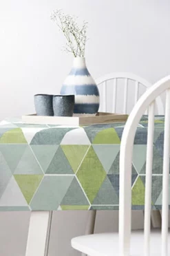 Ovaal Tafelzeil Abstracte Honingraat Groen 3 Ovaal Tafelzeil Abstracte Honingraat Groen -Hiptafelzeil Winkel 1957369161