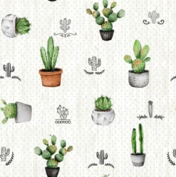 Wasbaar Tafelzeil Cactus Mexico
