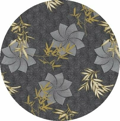 Rond Tafelzeil Feng Shui Gold(140cm) 1 Rond Tafelzeil Feng Shui Gold(140cm)