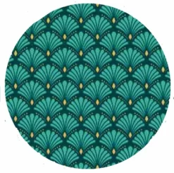 Rond Tafelzeil Pauw Groen (140cm)