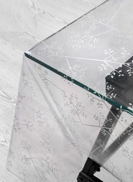 Doorzichtg Rond Tafelzeil Domica Light (140cm) 2 Doorzichtg Rond Tafelzeil Domica Light (140cm) - Afbeelding 2