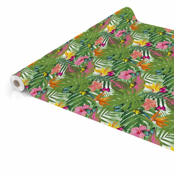 Rond Tafelzeil Tropische Vlinder Soorten (140cm) 2 Rond Tafelzeil Tropische Vlinder Soorten (140cm) - Afbeelding 2