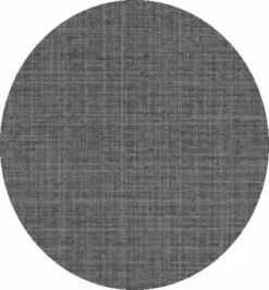 Rond Tafelzeil Tweed Antraciet (140cm)