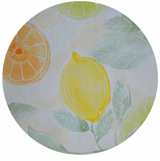 Rond Tafelzeil Citrus Fruit (140cm) 1 Rond Tafelzeil Citrus Fruit (140cm)