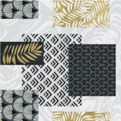 Ovaal Tafelzeil Feng Shui Patchwork