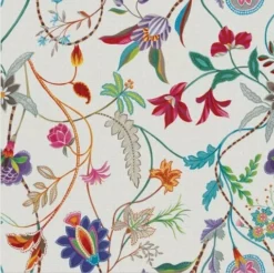 Ovaal Tafelzeil Kleurrijke Bloemen