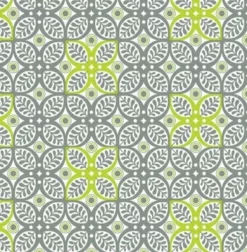 Ovaal Tafelzeil Retro Bloem Groen