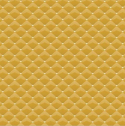 Ovaal Tafelzeil Retro Mountains Yellow 1 Ovaal Tafelzeil Retro Mountains Yellow