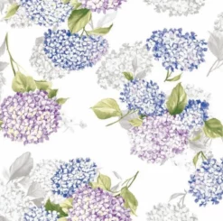 Ovaal Tafelzeil Hortensia Bloem