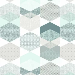 Ovaal Tafelzeil Polygone Blauw