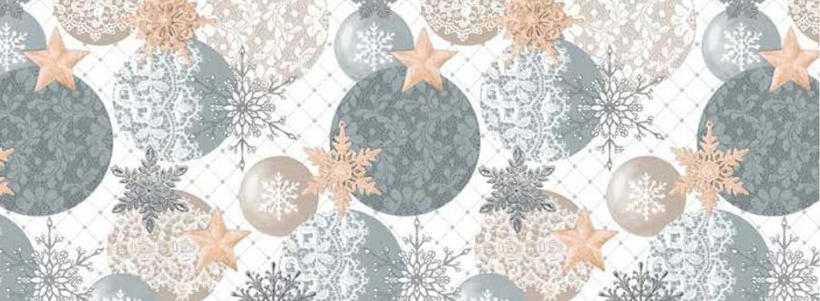 Rond Kerst Tafelzeil Ster (licht) 140cm 2 Rond Kerst Tafelzeil Ster (licht) 140cm - Afbeelding 2