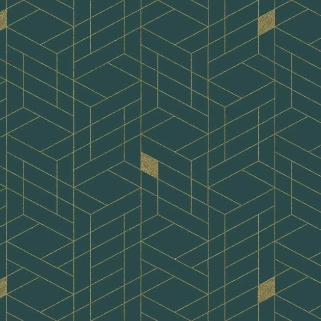 Rond Tafelzeil Abstract Donkergroen (140cm) 2 Rond Tafelzeil Abstract Donkergroen (140cm) - Afbeelding 2