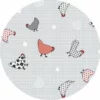 Rond Tafelzeil Kippen (140cm)