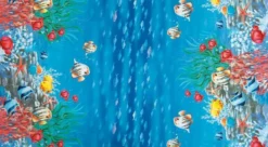 Ovaal Tafelzeil Oceaan Vissen -Hiptafelzeil Winkel 1962282927