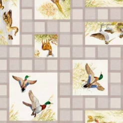 Ovaal Tafelzeil Wilde Eend En Fazant