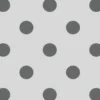 Ovaal Tafelzeil Lichtgrijs Met Zilveren Stippen