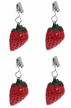 Tafelkleedgewichtjes Aardbei