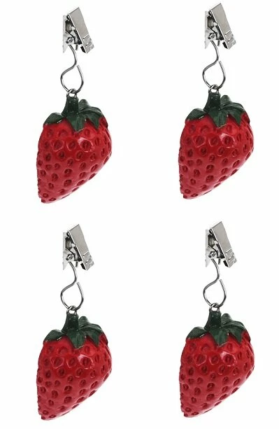 Tafelkleedgewichtjes Aardbei 1 Tafelkleedgewichtjes Aardbei