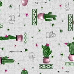 Ovaal Tafelzeil Cactus Mexico