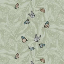 Rond Tafelzeil Vlindertjes Groen (140cm) 3 Rond Tafelzeil Vlindertjes Groen (140cm) -Hiptafelzeil Winkel 1972000218