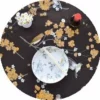 Rond Tafelzeil Sakura Bloesem Zwart (140cm)