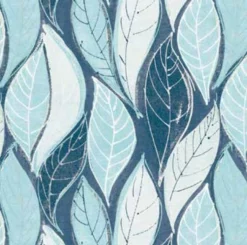 Ovaal Tafelzeil Leafs Blue