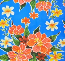 Ovaal Mexicaans Tafelzeil Fortin Blauw